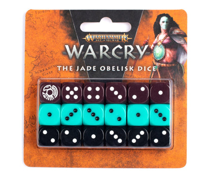 Warcry: The Jade Obelisk Dice